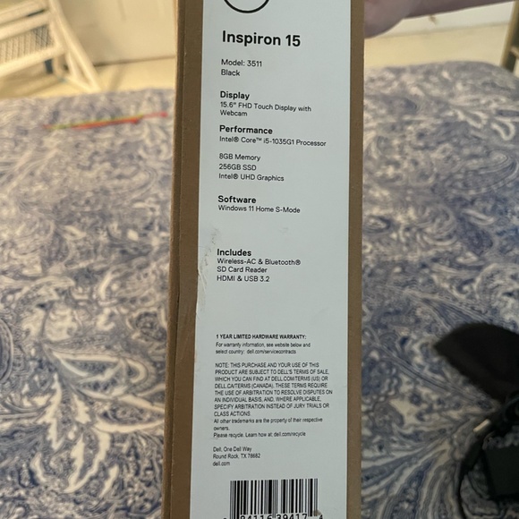 Dell Inspiron 15 Laptop Computer - Picture 10 of 12